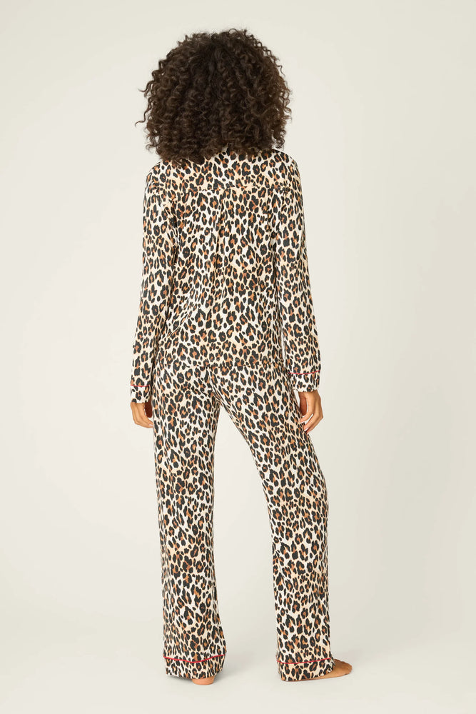HOLIDAY DREAMS LEOPARD PANT PJ SET