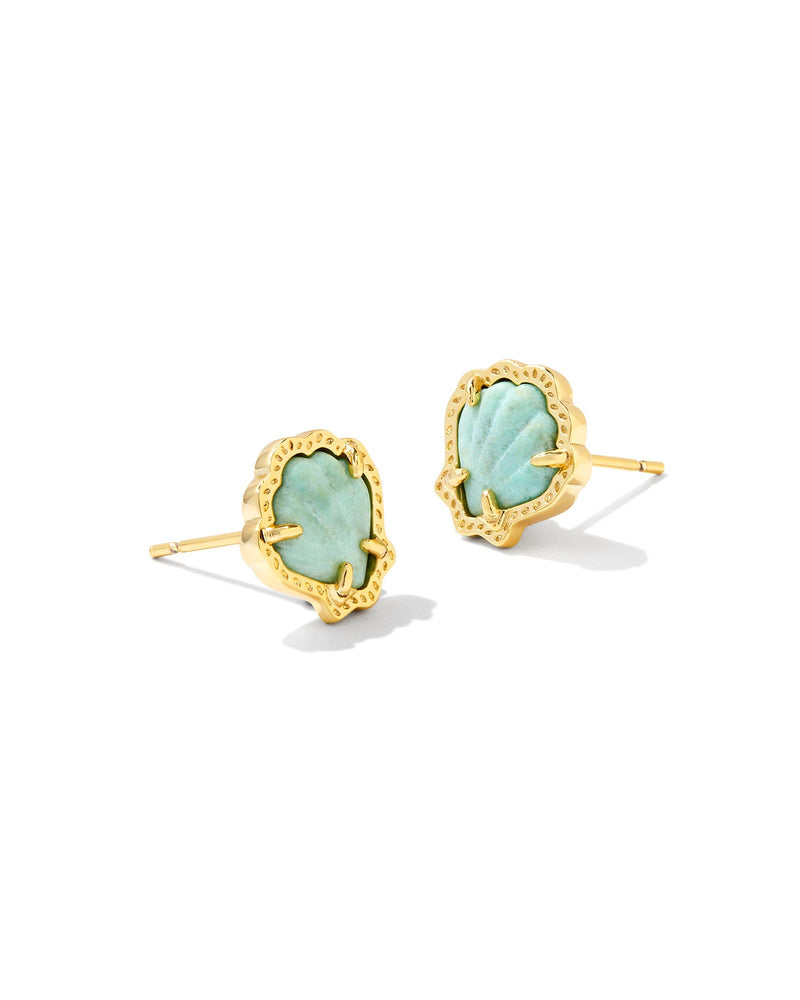 BRYNNE SHELL STUD EARRINGS